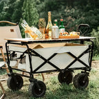 Stainless Steel Foldable Outdoor Utility Wagon product detail 2
