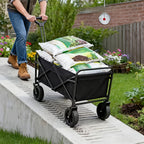 Stainless Steel Foldable Outdoor Utility Wagon product detail 7