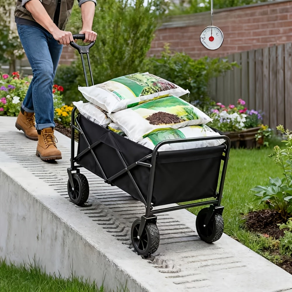 Stainless Steel Foldable Outdoor Utility Wagon product detail 7