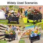 Stainless Steel Foldable Outdoor Utility Wagon product detail 12
