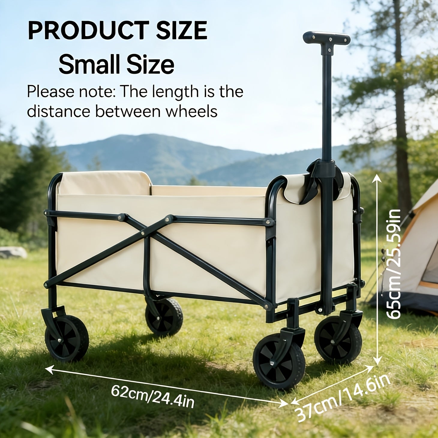 Stainless Steel Foldable Outdoor Utility Wagon product detail 16