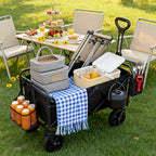 Stainless Steel Foldable Outdoor Utility Wagon product detail 9