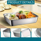 Stainless Steel Food Container Set detail view 6 for Australian shoppers