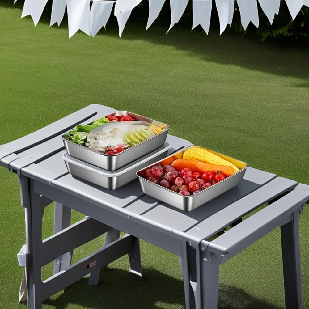 Stainless Steel Food Container Set detail view 10 for Australian shoppers
