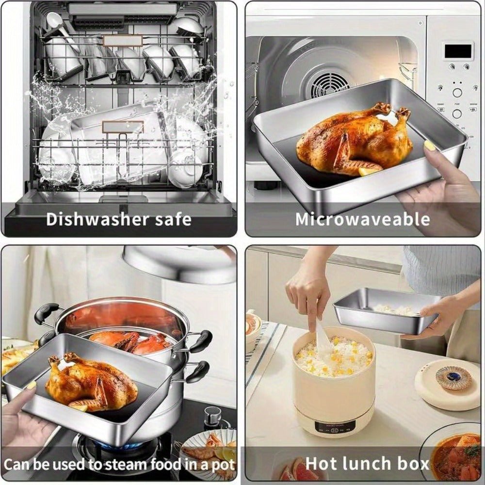 Stainless Steel Food Container Set detail view 14 for Australian shoppers
