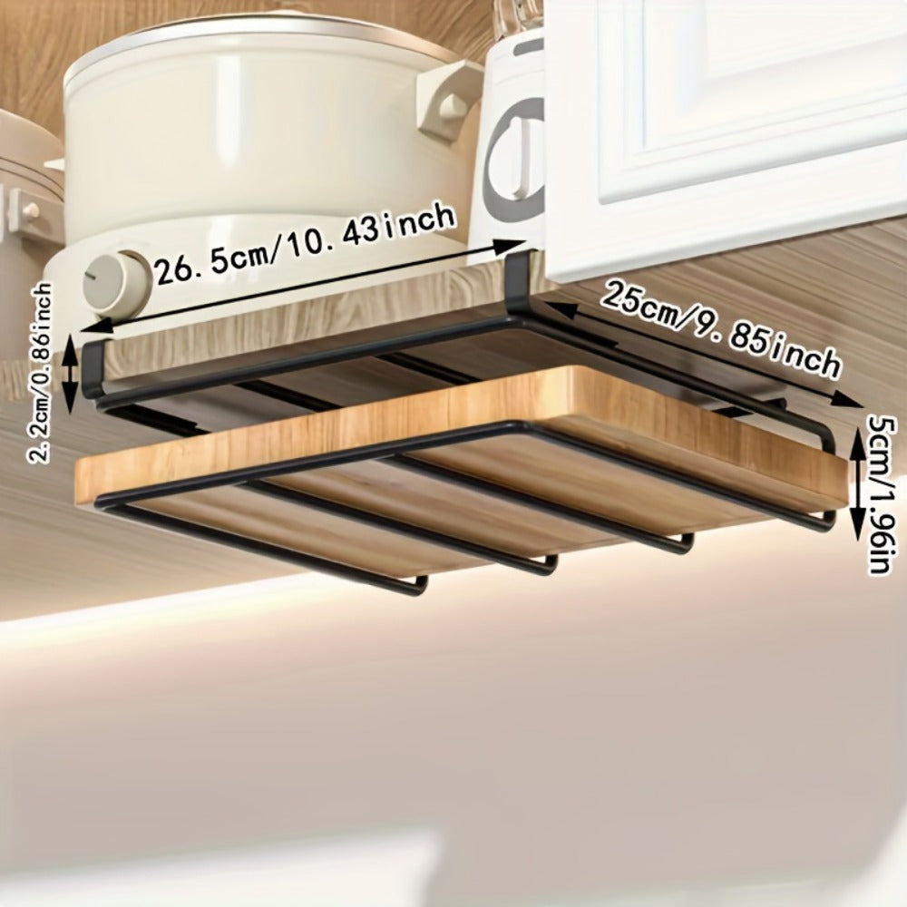 Stainless Steel Kitchen Storage Rack - Space-Saving – additional product view
