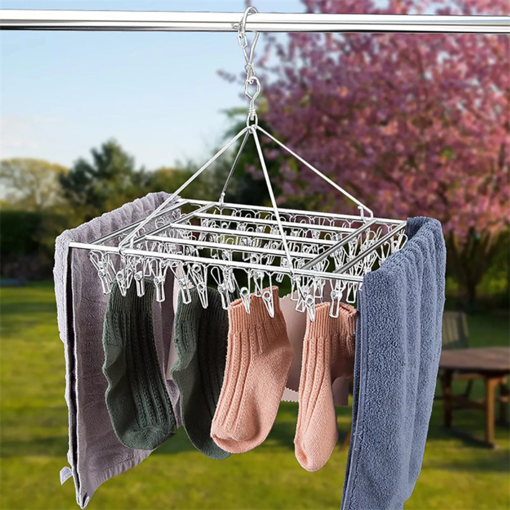 Multi-Clip Clothes Hanger detail view 8 for Australian shoppers
