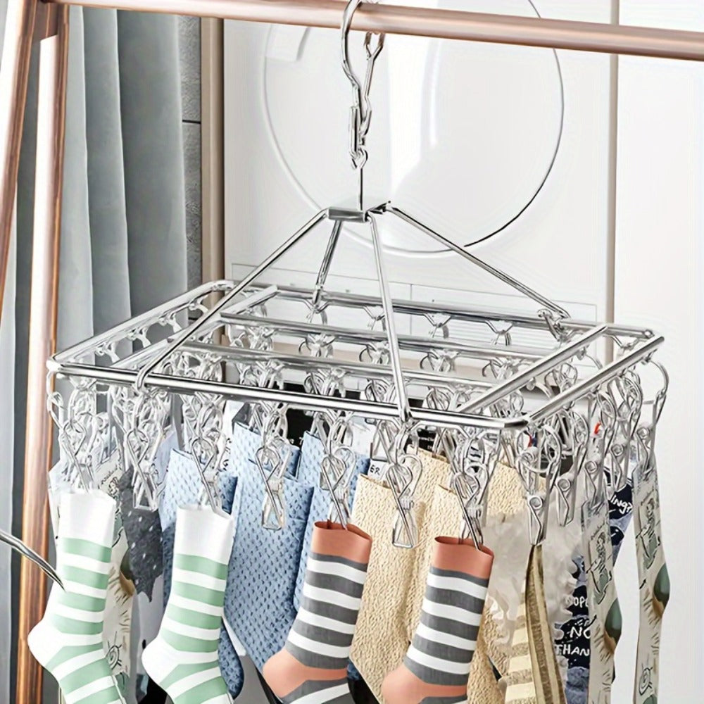 Multi-Clip Clothes Hanger detail view 2 for Australian shoppers