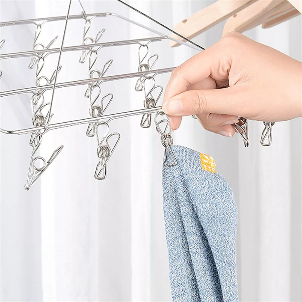 Multi-Clip Clothes Hanger detail view 7 for Australian shoppers