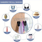Multi-Clip Clothes Hanger detail view 4 for Australian shoppers