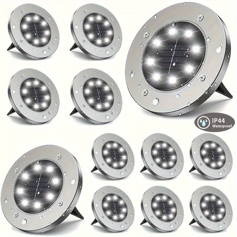 Stainless Steel Multi-Pack Solar Deck & Driveway Lights product detail 2
