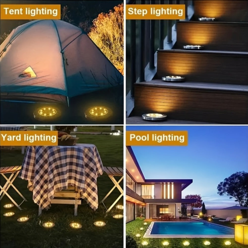Stainless Steel Multi-Pack Solar Deck & Driveway Lights product detail 22