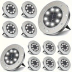 Stainless Steel Multi-Pack Solar Deck & Driveway Lights product detail 9