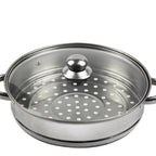Stainless Steel Multi-Tier Steaming Pot - vegetables, seafood and – additional product view 12