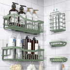 Stainless Steel No-Drill Shower Caddy Organiser - Rust-Resistant – additional product view 10
