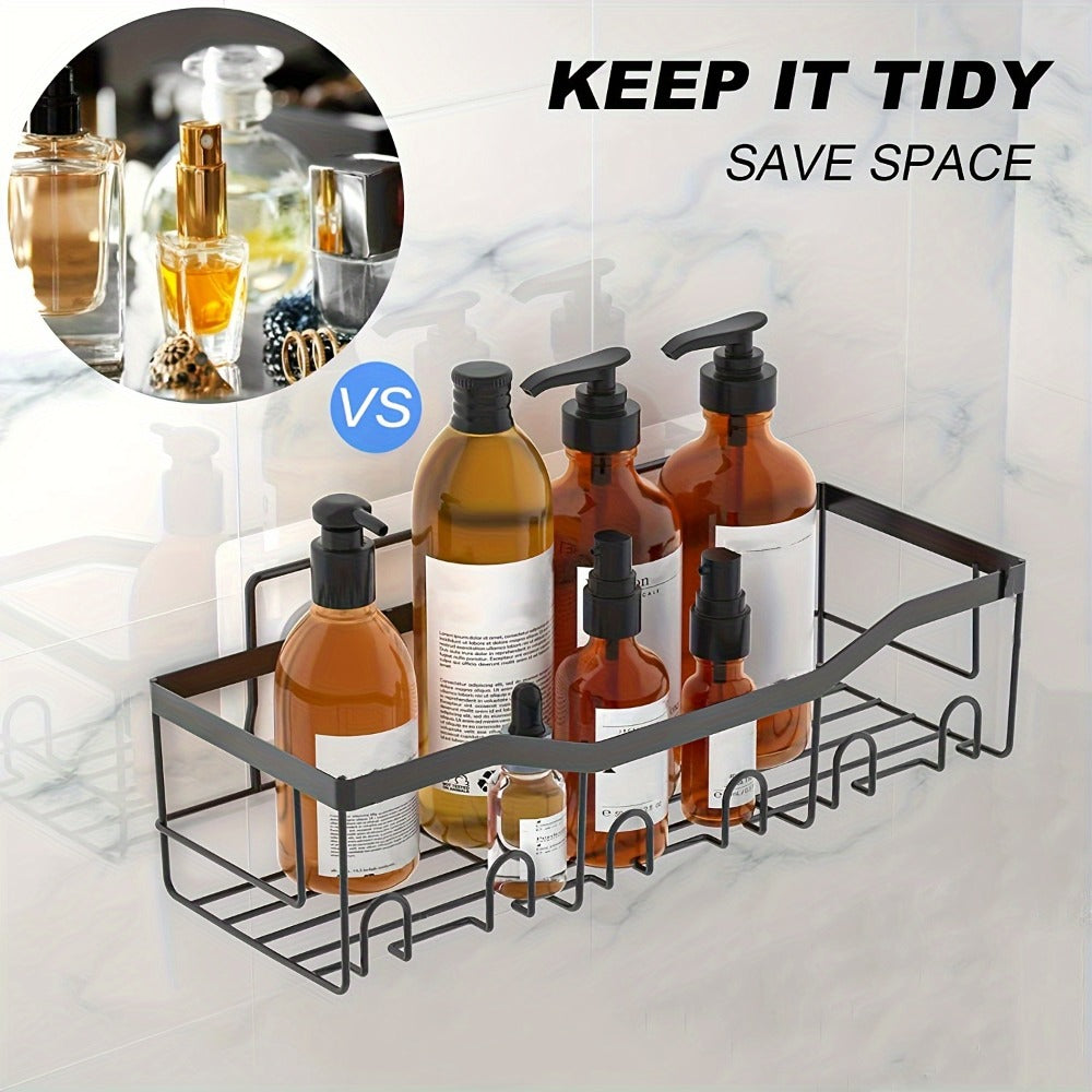 Stainless Steel No-Drill Shower Caddy Organiser - Rust-Resistant – additional product view 9