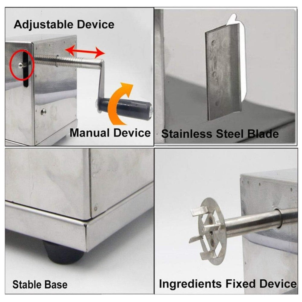 Stainless Steel Potato Twister Cutter - spiral vegetables and party – feature reference