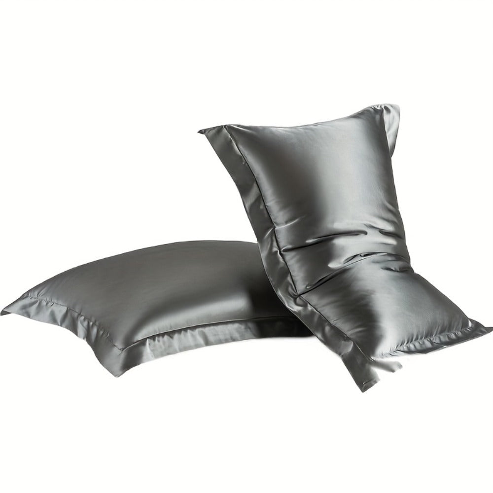 Standard Mulberry Silk Pillowcase Pair – 19 Momme Double-Sided – product detail angle