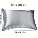 Standard Mulberry Silk Pillowcase Pair – 19 Momme Double-Sided – design and construction details