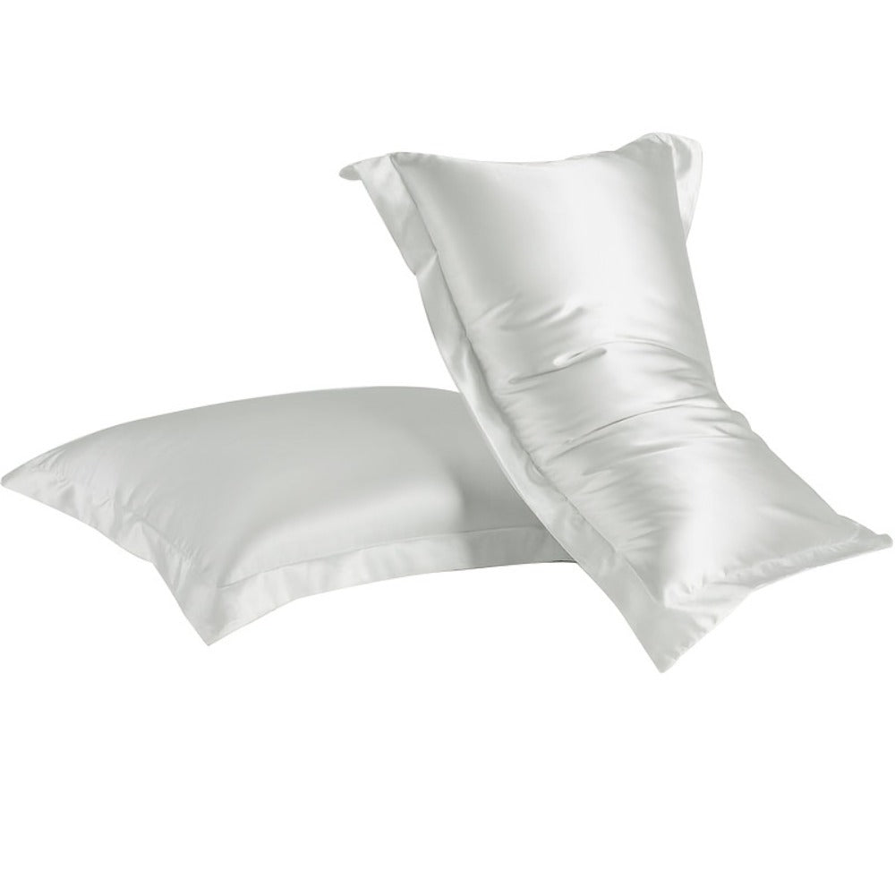 Standard Mulberry Silk Pillowcase Pair – 19 Momme Double-Sided – close-up product details