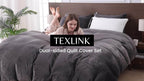 Teddy Fleece Quilt Cover Set – Warm 2-in-1 Winter Bedding – additional product view 17