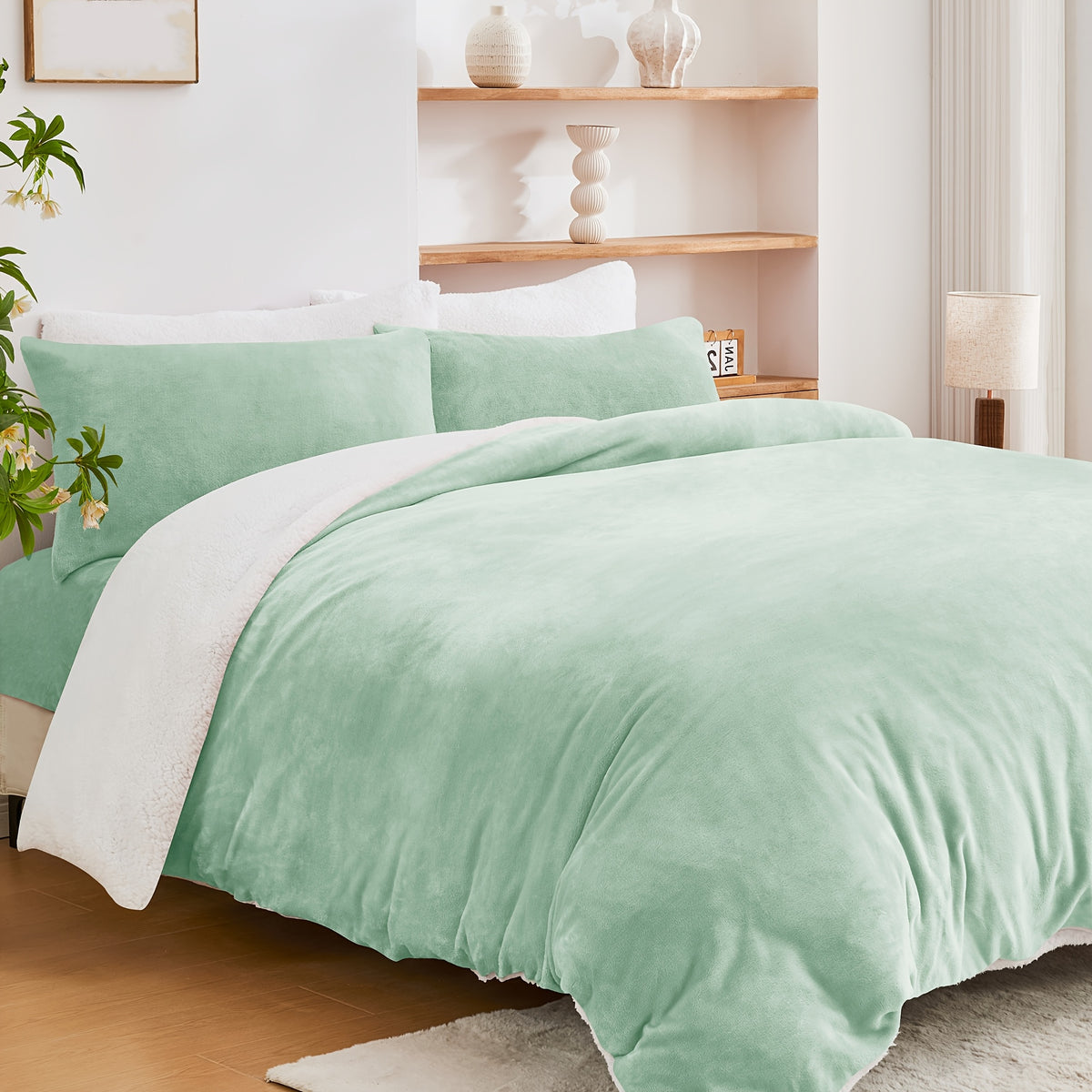 Fleece Duvet Cover Set product detail 5