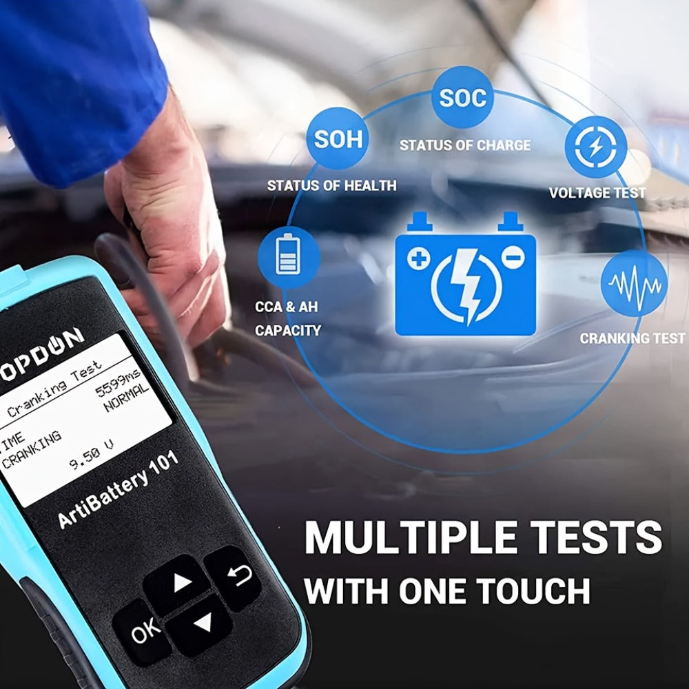 TOPDON Automotive Battery Analyser detail view 6 for Australian shoppers