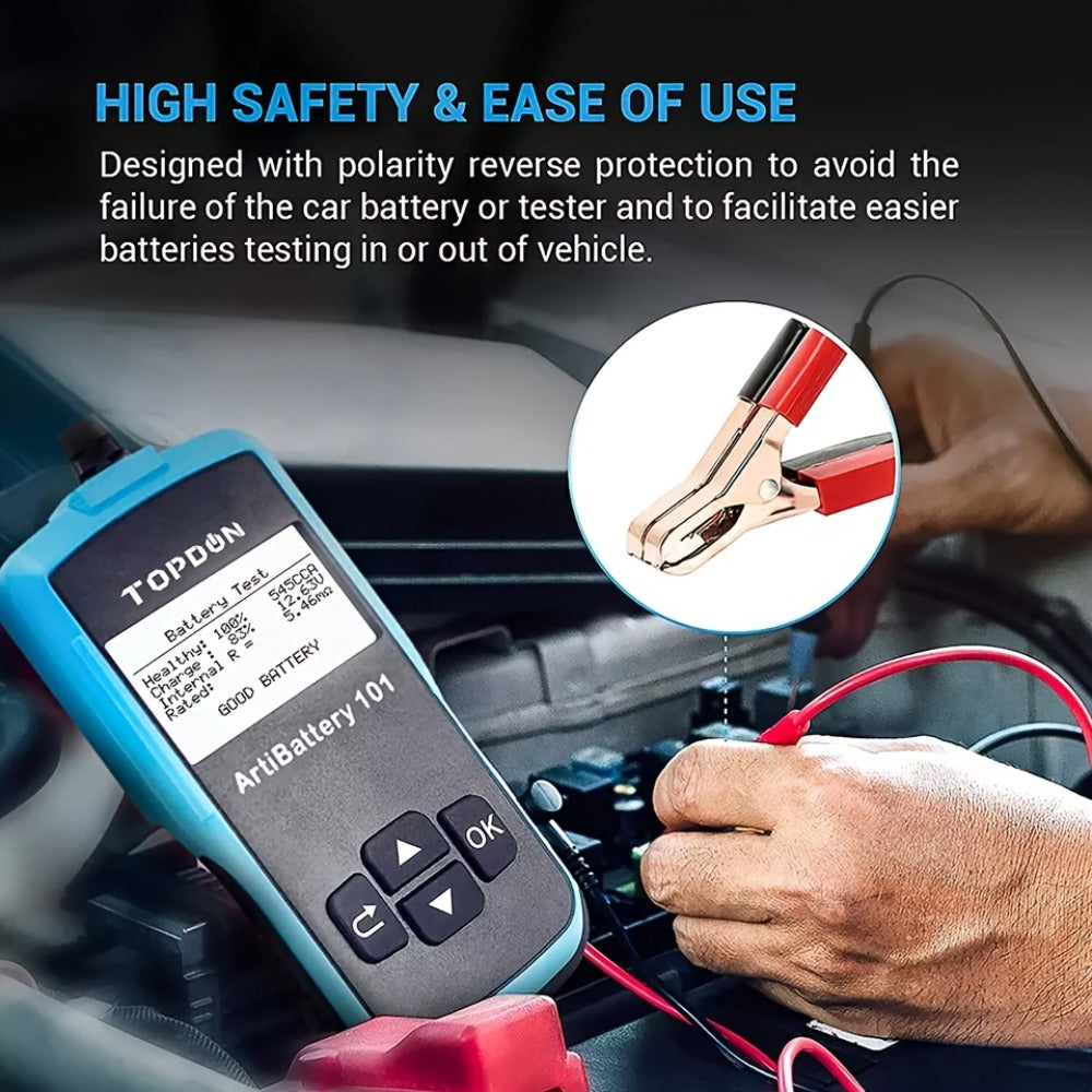 TOPDON Automotive Battery Analyser detail view 7 for Australian shoppers
