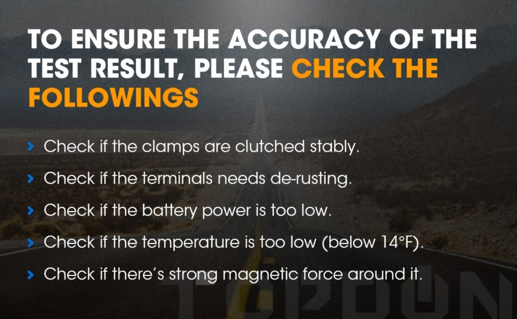 TOPDON Automotive Battery Analyser detail view 14 for Australian shoppers