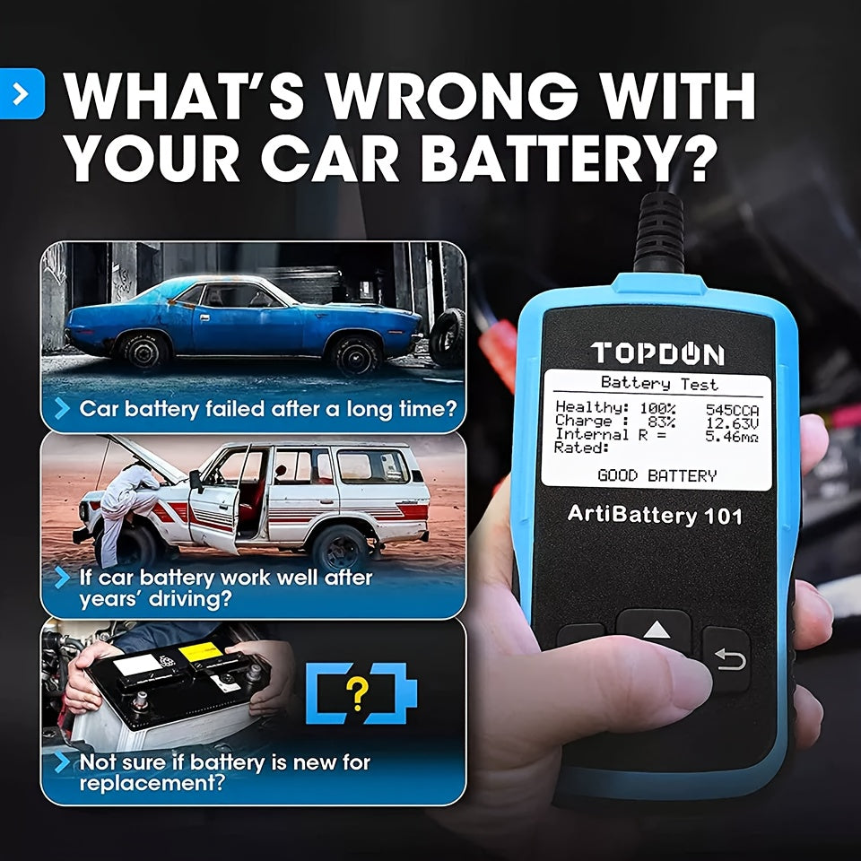 TOPDON Automotive Battery Analyser detail view 16 for Australian shoppers