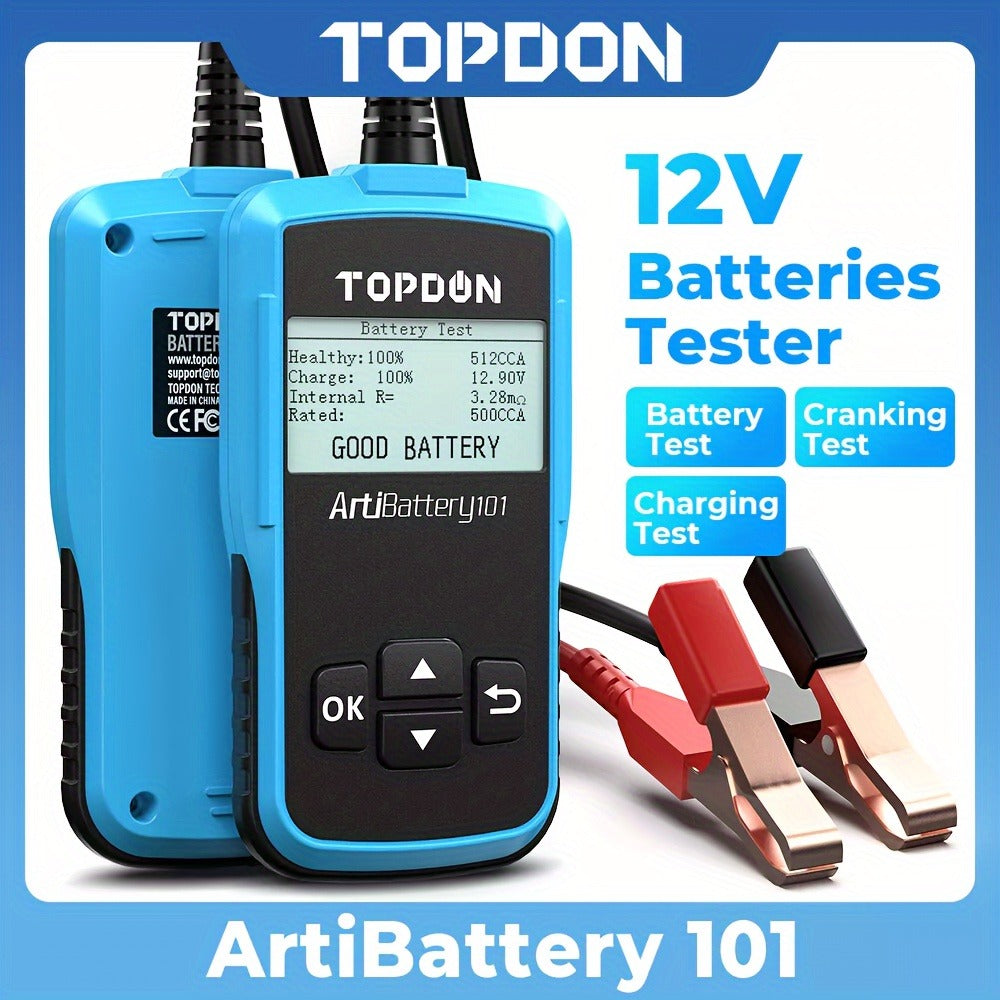 TOPDON Automotive Battery Analyser main product view for Australian shoppers