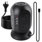Tower Power Board with Retractable Cable - desks, offices and shared – additional product view 9