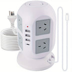 Tower Power Board with Retractable Cable main product view for Australian shoppers