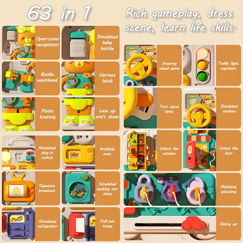 Travel Busy Board Activity Set for Toddlers detail view 7 for Australian shoppers