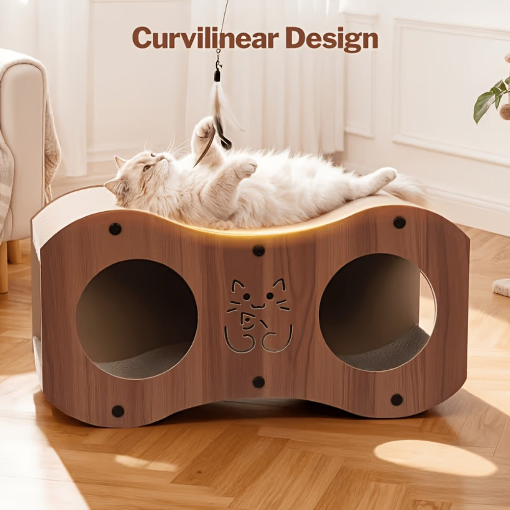 Two-Tier Cat Scratching Post and Bed detail view 6 for Australian shoppers