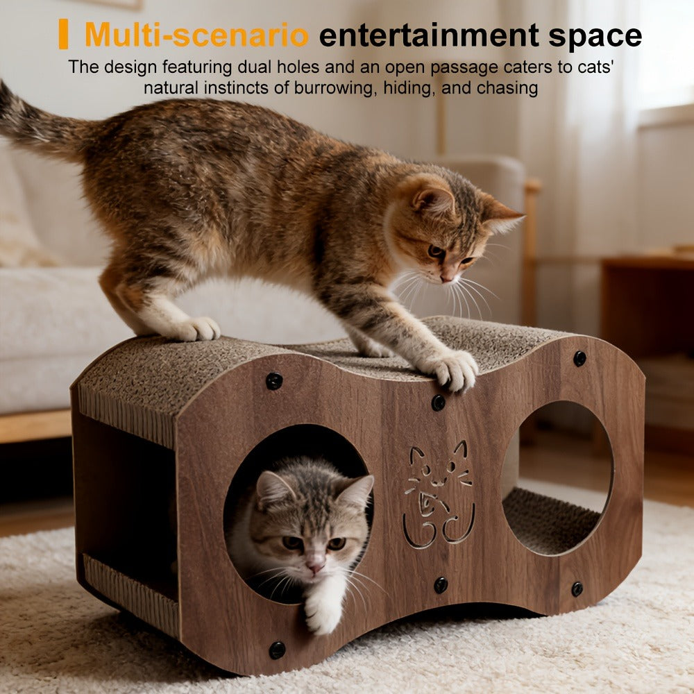 Two-Tier Cat Scratching Post and Bed detail view 10 for Australian shoppers