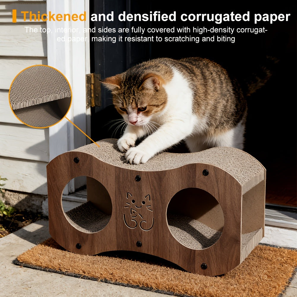 Two-Tier Cat Scratching Post and Bed detail view 11 for Australian shoppers