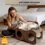 Two-Tier Cat Scratching Post and Bed detail view 12 for Australian shoppers