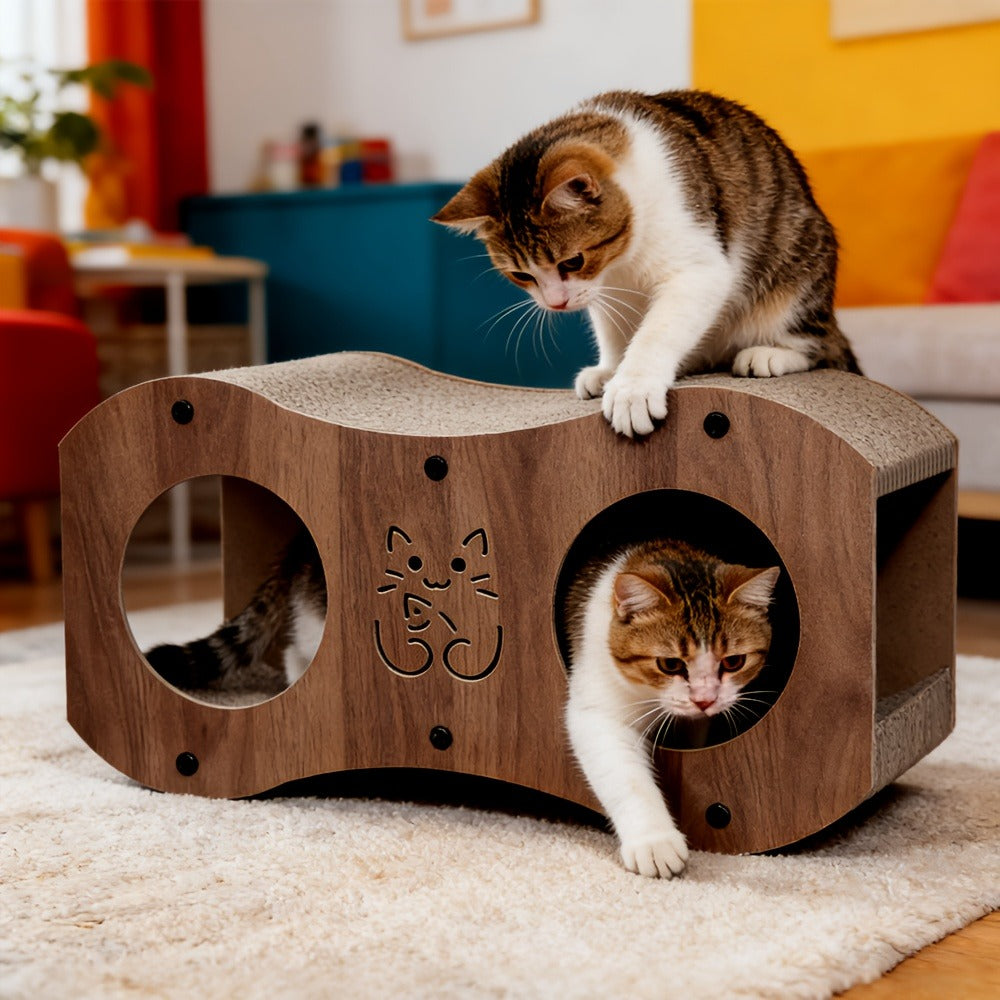 Two-Tier Cat Scratching Post and Bed detail view 13 for Australian shoppers