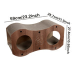 Two-Tier Cat Scratching Post and Bed detail view 15 for Australian shoppers