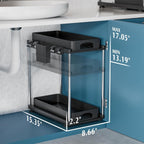 Under-Sink Cabinet Organiser – Slide-Out Kitchen Storage – design and construction details