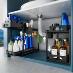 Under-Sink Cabinet Organiser – Slide-Out Kitchen Storage – close-up product details
