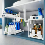 Under-Sink Cabinet Organiser – Slide-Out Kitchen Storage – feature reference