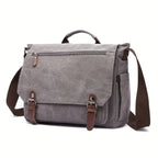Unisex Canvas Messenger Bag product detail 7