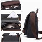 Unisex Canvas Messenger Bag product detail 10