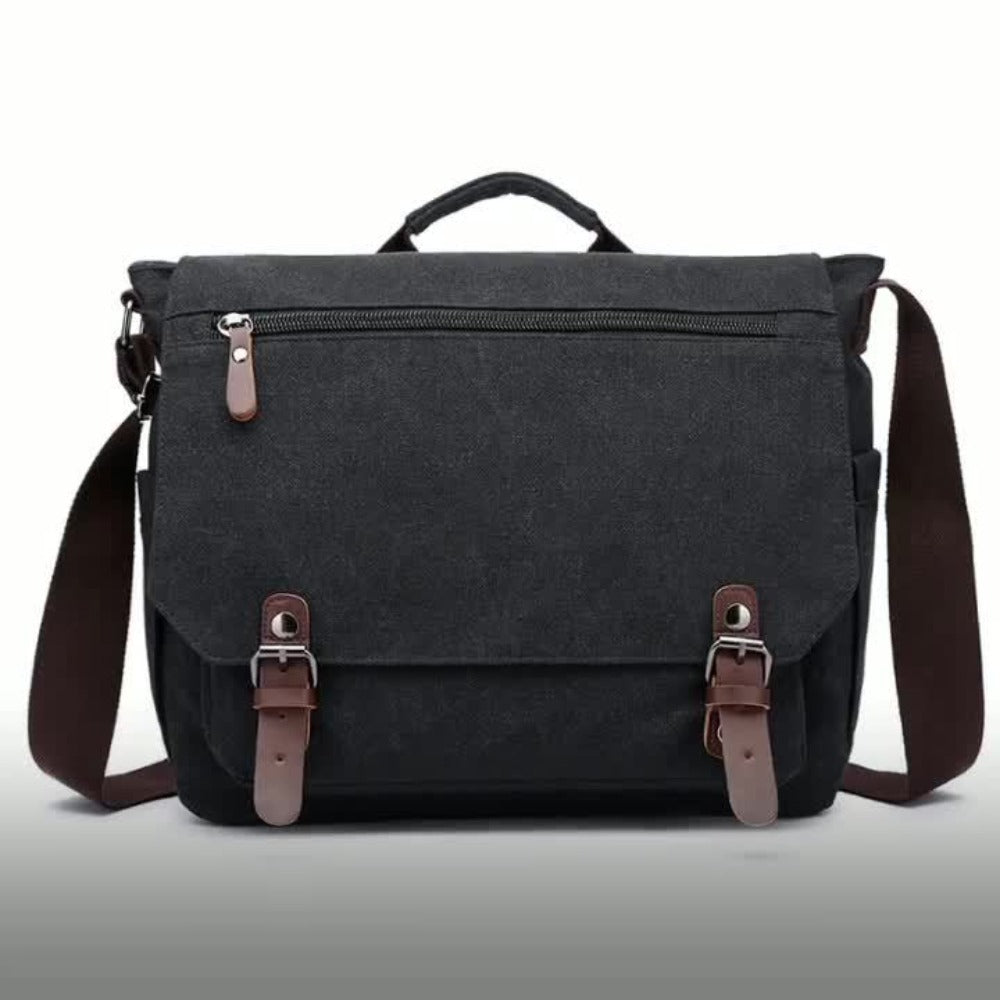 Unisex Canvas Messenger Bag product detail 14