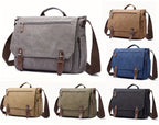 Unisex Canvas Messenger Bag product detail 15