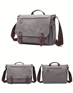 Unisex Canvas Messenger Bag product detail 20