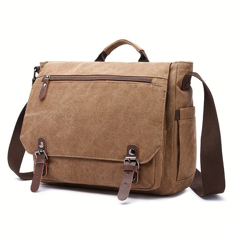 Unisex Canvas Messenger Bag product detail 22