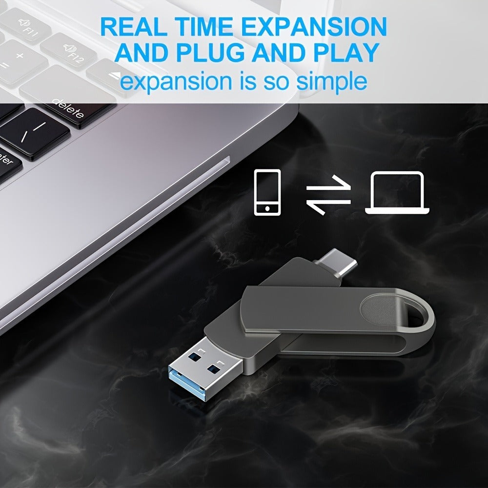 USB-C Flash Drive for Phones and Computers - photo transfer, backup – additional product view